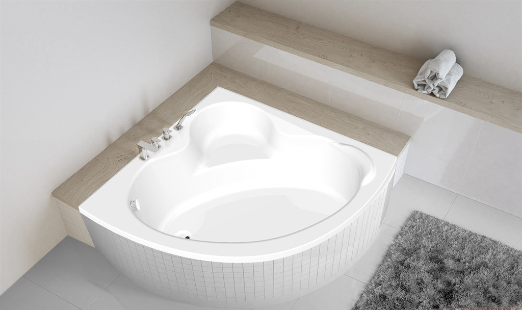 Акриловая ванна C-Bath Aurora 120x120