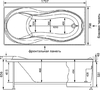 Акриловая ванна Aquanet Grenada 180x80