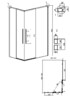 Душевое ограждение Grossman Galaxy 300.K33.01.1270.10.02 120x70