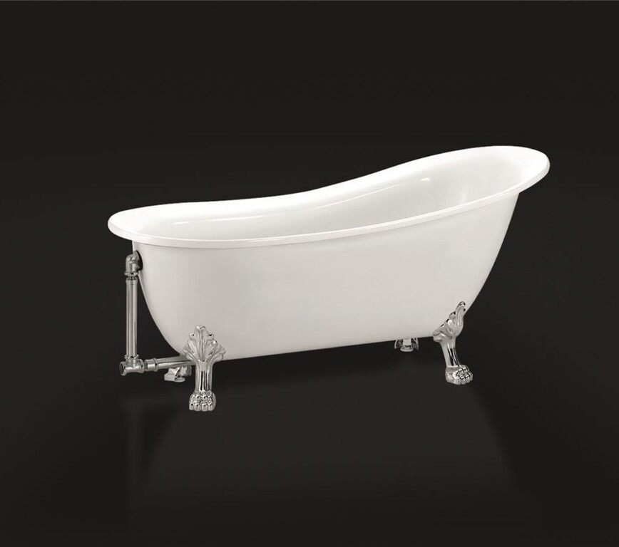 Акриловая ванна BelBagno BB06-1550 155x76