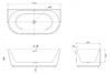 Акриловая ванна BelBagno BB108-170-80 170x80