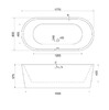 Акриловая ванна BelBagno BB109-177-80 177x80