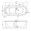 Акриловая ванна BelBagno BB12-1775 177x80