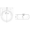 Акриловая ванна BelBagno BB30-1550 155x155