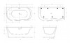 Акриловая ванна BelBagno BB410-1500-780-R 150x78