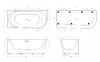 Акриловая ванна BelBagno BB410-1700-780-L 170x78