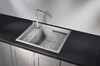 Мойка для кухни Granula Kitchen Space 6004 АЛЮМИНИУМ