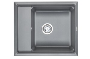 Мойка для кухни Granula Kitchen Space 6004 АЛЮМИНИУМ