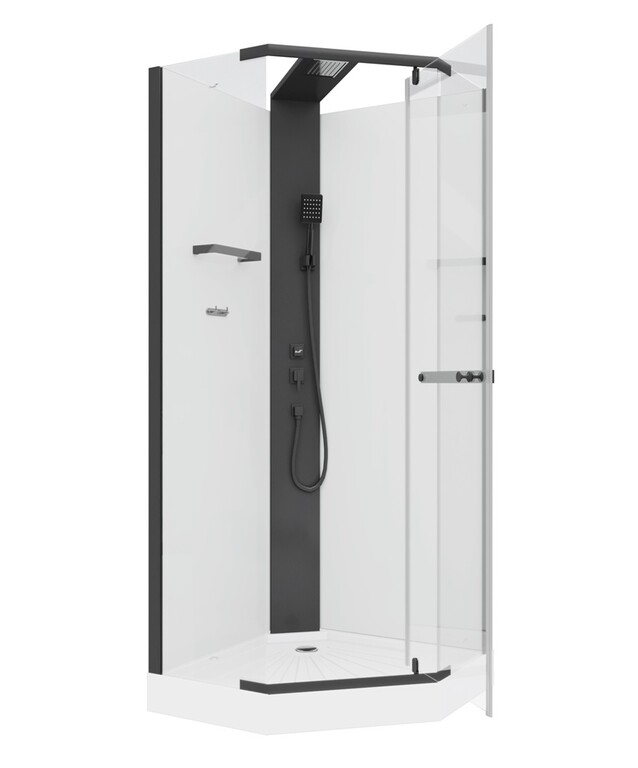 Душевая кабина CeruttiSpa Chika 901B 90x90