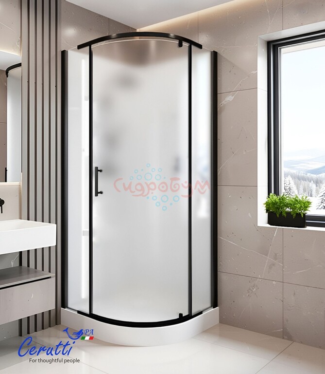 Душевая кабина CeruttiSpa Korra 90BF 90x90
