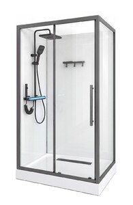 Душевая кабина CeruttiSpa Maiella 120GG NIVES 120x80