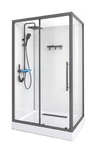 Душевая кабина CeruttiSpa Maiella 120GG TORE 120x80