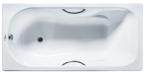 Чугунная ванна Maroni Grande Lux 150x75