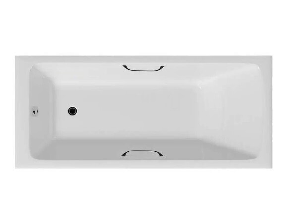 Чугунная ванна Vinsent Veron Kingston 180x80x50 с ручками