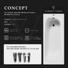 Чугунная ванна Vinsent Veron Concept 165x70x42