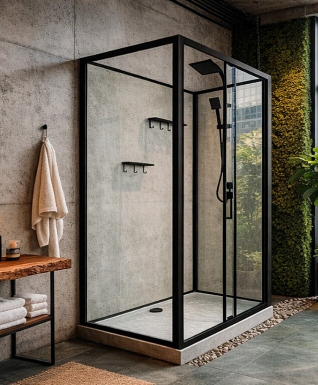 Душевая кабина Loranto CS-3010TM/W-120R 120x80