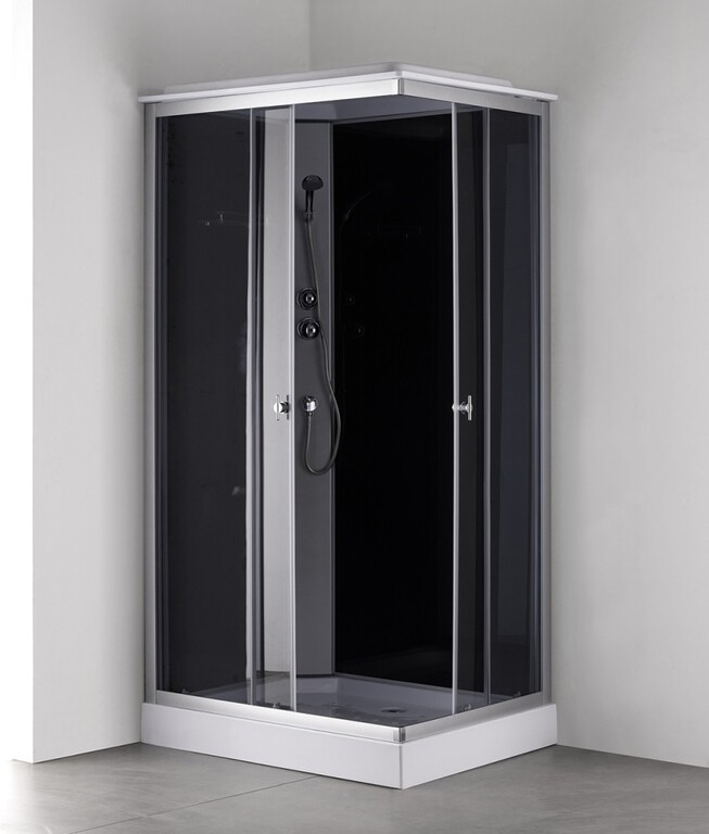 Душевая кабина Loranto CS-5180-13L G 100x80