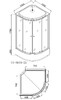 Душевая кабина Loranto CS-6610-25K 100x100