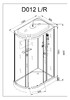 Душевая кабина AvaCan D012SR EL 120x90