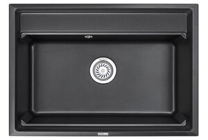 Мойка для кухни Granula Kitchen Space 7301 ЧЕРНЫЙ