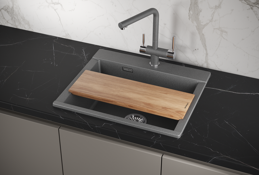 Мойка для кухни Granula Estetica 5804 ГРАФИТ