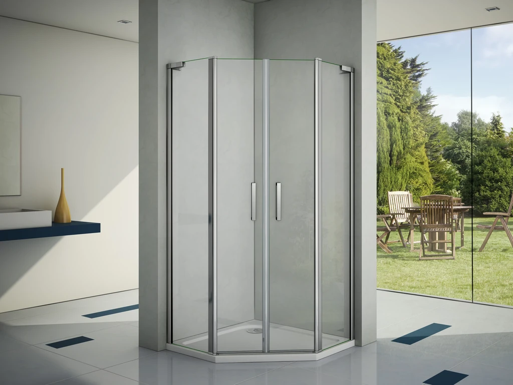 Душевое ограждение Good Door Pandora PNT-TD-100-C-CH 100x100