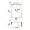 Мойка для кухни Omoikiri Daisen 42-BE ваниль