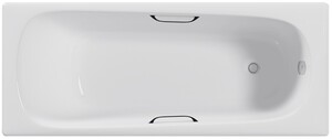 Чугунная ванна Delice Continental 150x70 с ручками