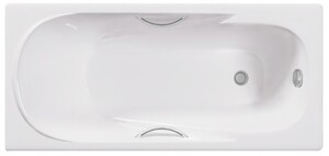 Чугунная ванна Delice Maestro 200x85 с ручками