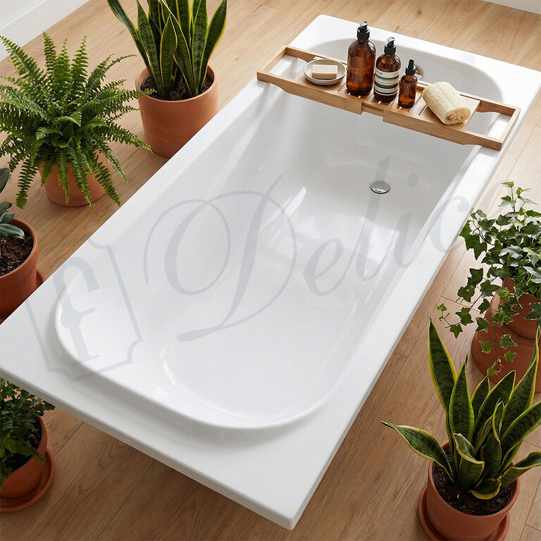 Ванна из искусственного камня Delice Triumph 170x70 глянцевая DLR330010-G