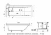 Ванна из искусственного камня Delice Diapason 175x70