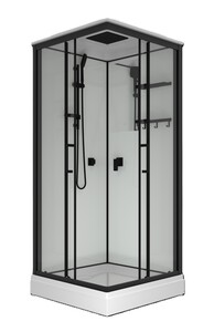 Душевая кабина Triton Рич-Блэк А 90x90