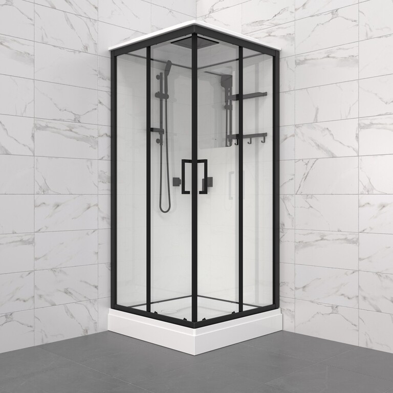 Душевая кабина Triton Рич-Блэк А 90x90