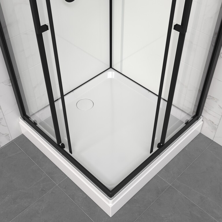 Душевая кабина Triton Рич-Блэк А 90x90