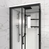 Душевая кабина Triton Рич-Блэк А 90x90