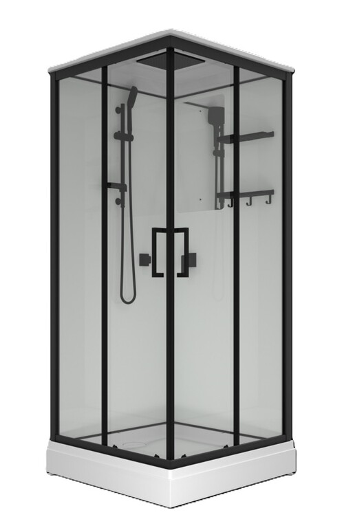 Душевая кабина Triton Рич-Блэк А 90x90