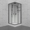 Душевая кабина Triton Рич-Графит А 90x90