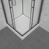 Душевая кабина Triton Рич-Графит А 90x90