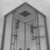 Душевая кабина Triton Рич-Графит А 90x90