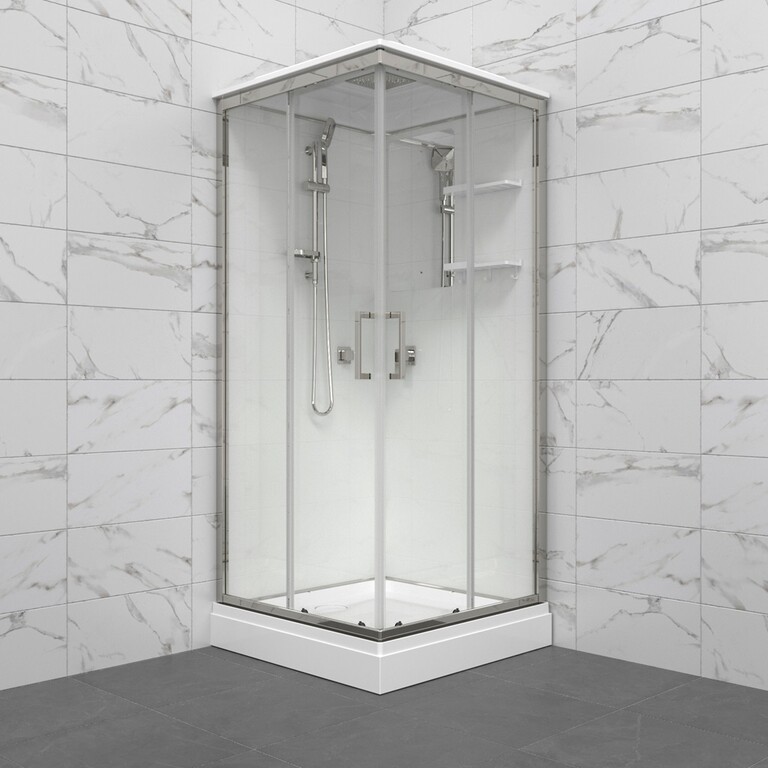 Душевая кабина Triton Рич-Хром А 90x90