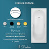 Ванна из искусственного камня Delice Dolce 170x70 глянцевая с ручками хром DLR330058R-G