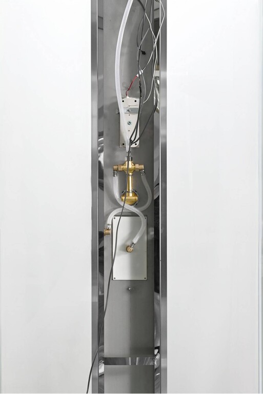 Душевая кабина AvaCan Z1910LEDMT 100x100