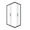 Душевое ограждение Triton Фикс блэк 120x80