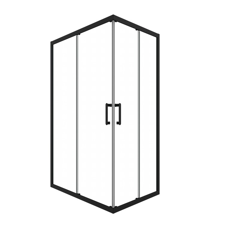 Душевое ограждение Triton Фикс блэк 120x80
