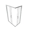Душевое ограждение Triton Фикс хром 120x80
