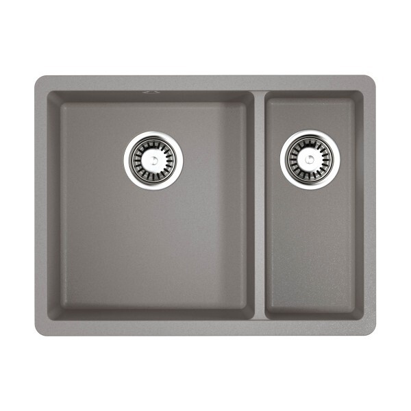 Мойка для кухни Omoikiri Kata 55-2-U-GR leningrad grey