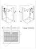 Душевая кабина Esbano ES-108CKR 100x80