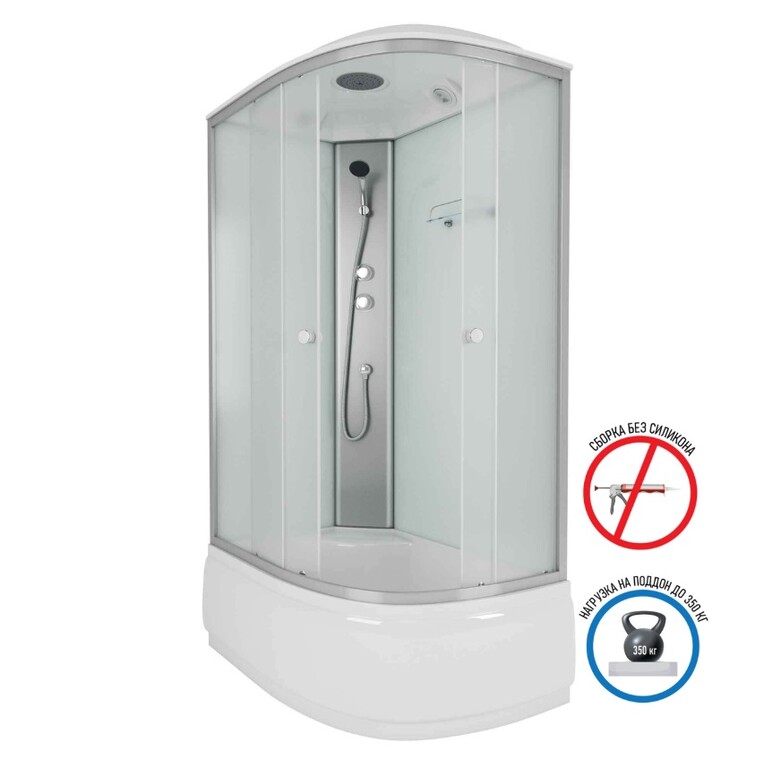 Душевая кабина Niagara Eco E120/80/40L/MT 120x80