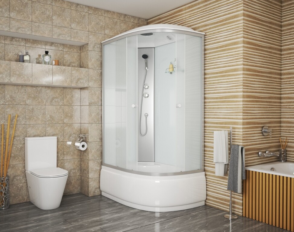 Душевая кабина Niagara Eco E120/80/40L/MT 120x80
