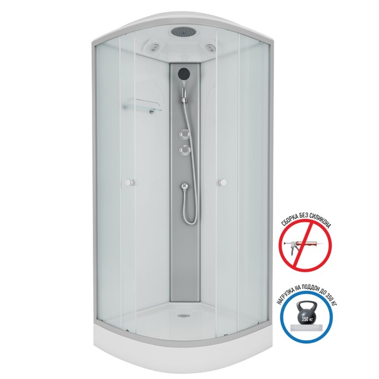 Душевая кабина Niagara Eco E100/13/MT 100x100